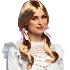 Pruik Schoolgirl strawberry blond