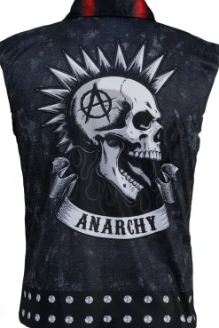 Punk vest voor heren