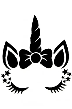 QuickTattoo glitter sjabloon