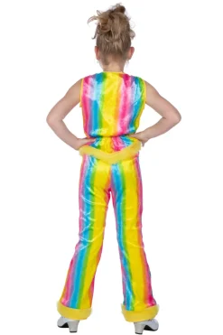 Rainbow girl kinderkostuum