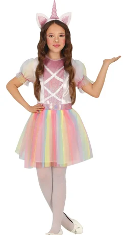 Rainbow Unicorn kostuum meisjes