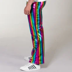 Regenboog broek stretch