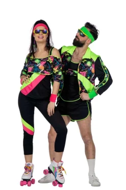 Retro Aerobic 80's outfit