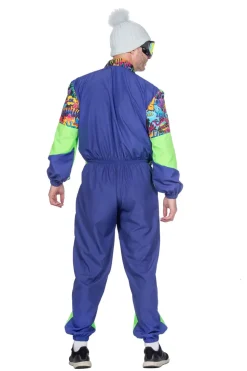 Retro skipak 80's print heren