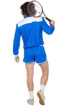 Retro tennis trainingspak voor Heren
