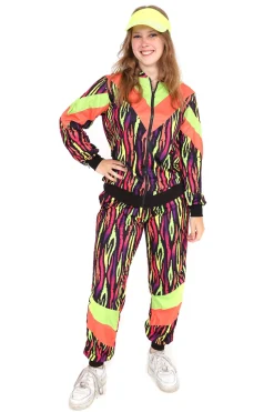 Retro trainingspak Neon party unisex