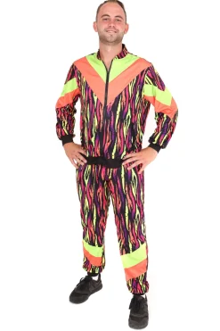 Retro trainingspak Neon party unisex