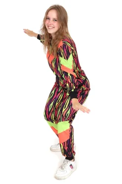 Retro trainingspak Neon party unisex