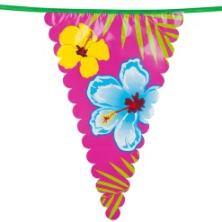 Reuzenvlaggenlijn Hibiscus 6m