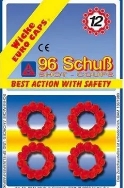 Ringamorces voor 12 shots pistolen 8st