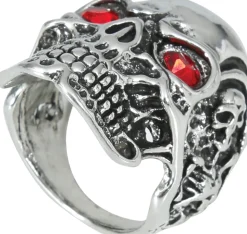 Ring Skull Devil metaal