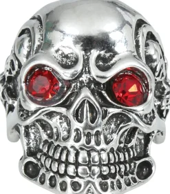 Ring Skull Devil metaal