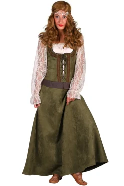 Robin Hood kostuum lang dames