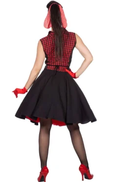 Rockabilly Rizzo - rood/zwart