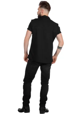 Rockabilly shirt Dean heren