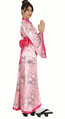 Roze kimono voor dames