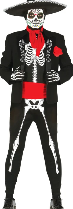 Senor Bones kostuum heren