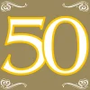 Serveten Jubileum 50 Goud 20st