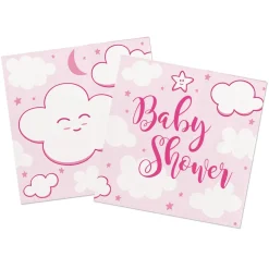 Servetten baby shower jongen - meisje