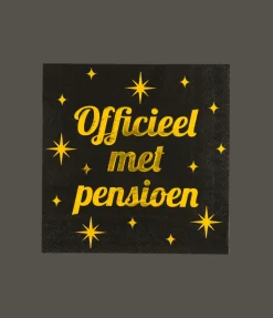 Servetten Classy Pensioen