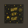 Servetten Classy Happy new year