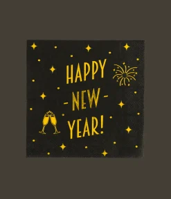Servetten Classy Happy new year