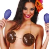 Set van 2 paarse sambaballen