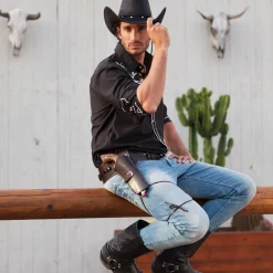 Set Cowboy holster en riem
