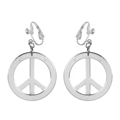 Set hippie peace zilver