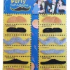 Set van 12 snorren meerkleurig