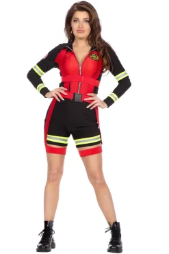 Sexy Brandweer Outfit voor Dames