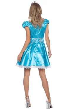 Sexy Prinses jurk blauw