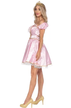 Sexy Prinses jurk roze
