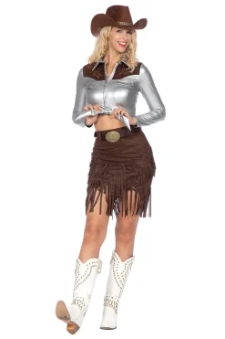 Silver Cowgirl Dameskostuum