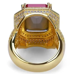 Sinterklaasring Ruby Deluxe