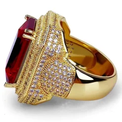 Sinterklaasring Ruby Deluxe