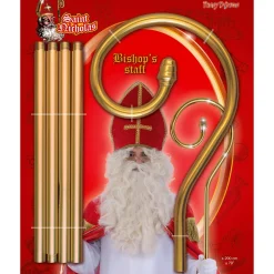 Sinterklaas staf 5-delig metaal