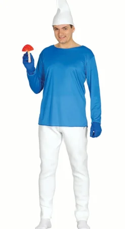 Smurfen kostuum heren