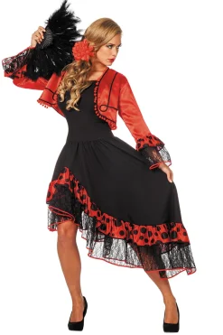 Spaanse jurk Carmen dames