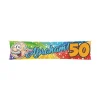 Spandoek Abraham Regenboog 180x40cm