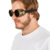 Steampunk bril koper