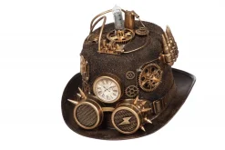 Steampunk hoed luxe met licht