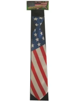 Stropdas satijn Amerika USA