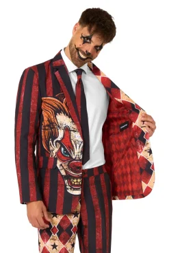 Suitmeister Scary Clown Red Herenkostuum