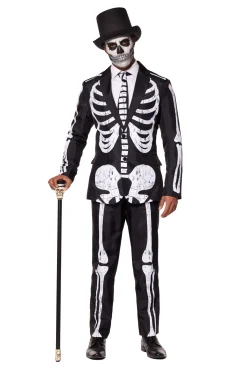 Suitmeister Skeleton Grunge Black Herenkostuum
