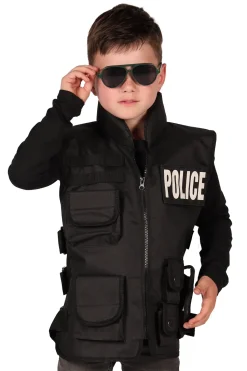 SWAT-FBI-POLICE Vest voor kinderen