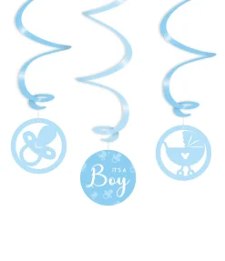 Swirl decorations - It's a boy - girl