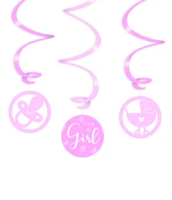Swirl decorations - It's a boy - girl