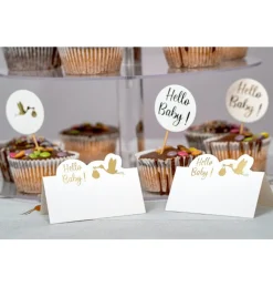 Tafel Naamkaartjes Hello Baby Elegance 6st