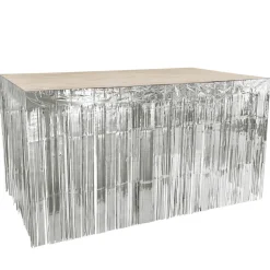 Tafelrok Metallic 300x74cm